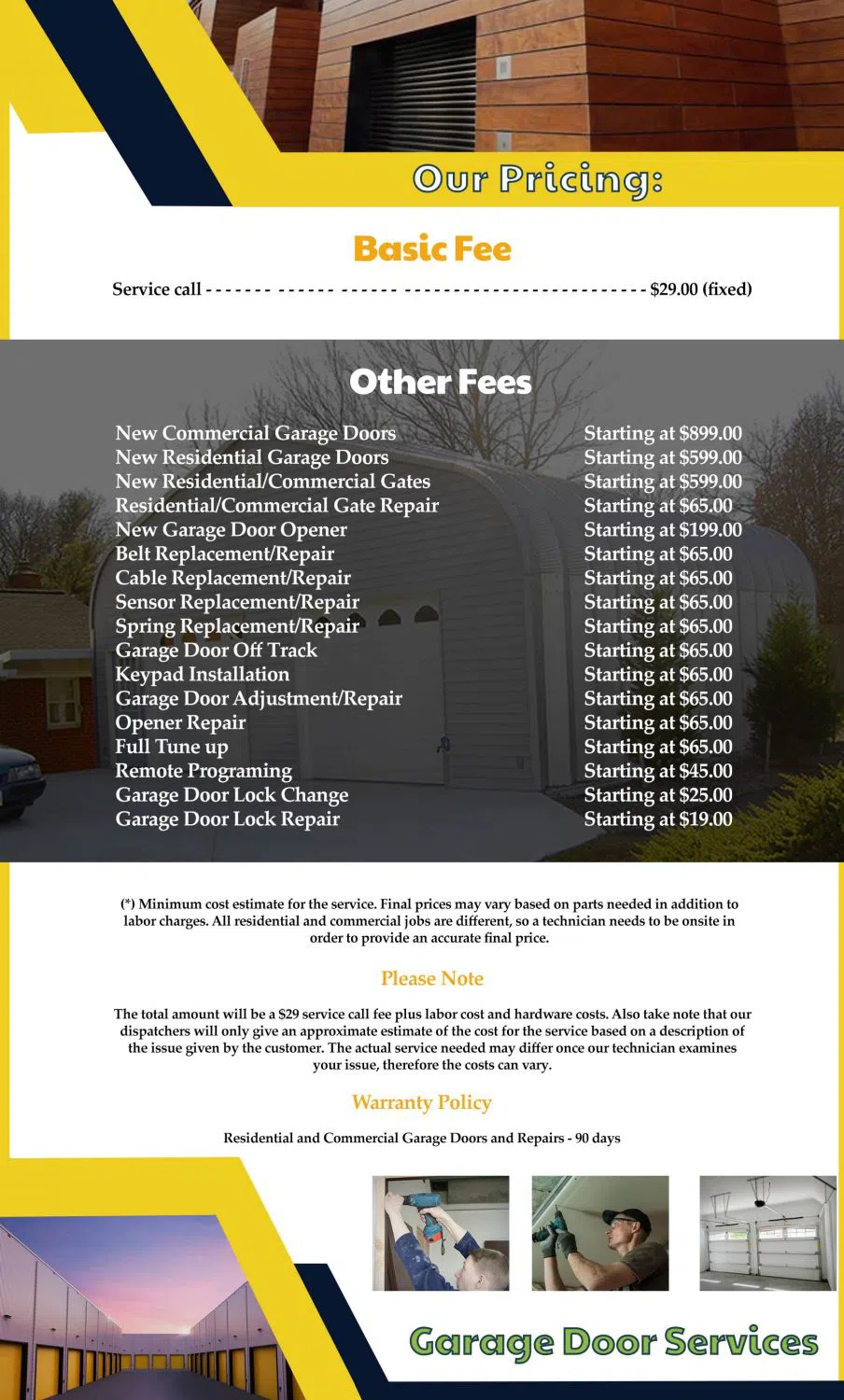 SOS Garage Door Phoenix, AZ 602-586-1691